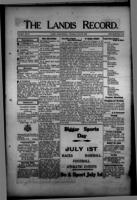 The Landis Record June 22, 1916
