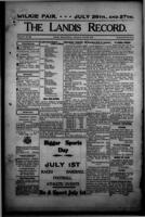 The Landis Record June 29, 1916