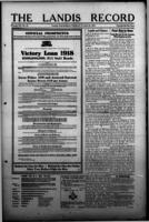 The Landis Record October 31, 1918