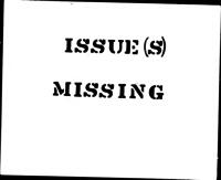 The Outlook [Issue(s) Missing]