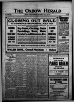 The Oxbow Herald July 23, 1914