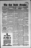 The Cut Knife Grinder August 31, 1944